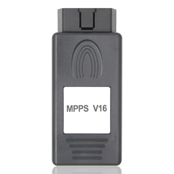 MPPS V16 ECU Chip Tuning vahend MPPS V16.1.02 Diagnostiline vahend EDC15EDC16EDC17 purjetamine sealhulgas KONTROLLSUMMA SAAB Flasher Remapper OBD2 Scanner