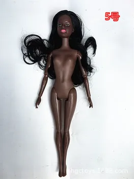 Mänguasi Aafrika nukk Ameerika Nukk Tarvikud Keha Liigesed on Võimalik Muuta Pea Suu Liikuda Aafrika Must Tüdruk Kingitus Teeselda Mänguasi Beebi