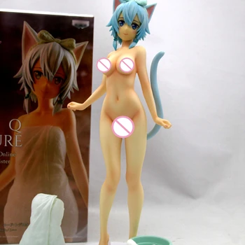 Mõõtmed on 23cm Originaal joonis muuta Mõõk Art Online Sinon Vann sobiks Ver Alasti Vaik GK mudeli Kogumine Sexy Girl anime, joonis