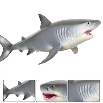 Oenux Mere Elu Loomade Mõrtsukhai Simulatsiooni Mere Big Shark Tegevus Arvandmed PVC Mudel Tõetruu Hariduslik Mänguasi Lastele