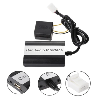 OOTDTY Auto Bluetooth Komplektid MP3 AUX-Adapter-Interface Toyota, Lexus Scion 2003-2011 12pin