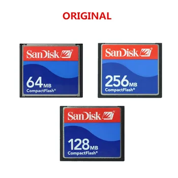 Originaal Sandisk CF KAART 64MB 128MB 256MB CompactFlash Card CF Mälukaart