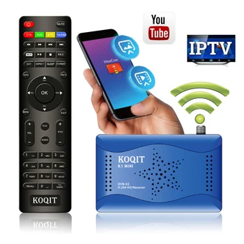 Peegel Ekraan, DVB-S2 IPTV Vastuvõtja, satelliit, DVB-S2 finder Dekooder vaba satelliit-tv vastuvõtja Wifi Remote Retseptori Youtube ' i Bsi