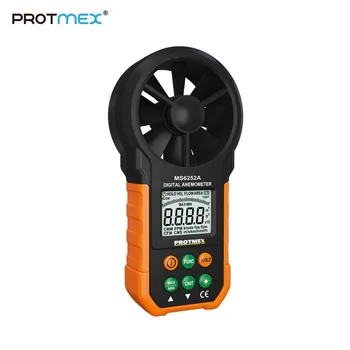 Protmex MS6252A Digitaalse Anemomeeter/Õhu Maht Digitaalse Anemomeeter Pihuarvutite LCD Elektrooniline Tuul Meeter