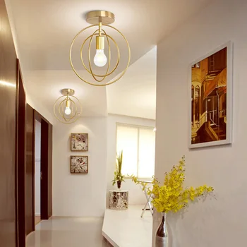 Põhjamaise minimalistliku retro raud star lae lamp energiasäästlik kodu kaunistamiseks lihtne paigaldada südame-kujuline särav lae lamp