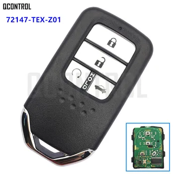 QCONTROL Auto Remote Smart Key 433MHz Honda Civic 72147-TEX-Z01 72147-TEX-Z012-M1 Sõiduki Ukse Lukk Kontrolli