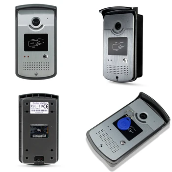 RFID Traadiga Video Intercom Video Ukse Telefon 7