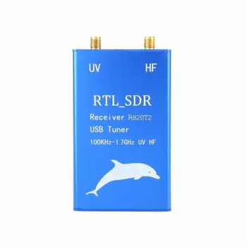 RTL2832U+R820T2 100KHz-1.7 GHz UHF-VHF HF RTL.SDR USB-Tuuner Vastuvõtja AM FM-Raadio