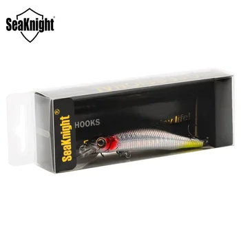 SeaKnight SK022 Peatatakse Lepamaim Kalapüügi Lures Komplekt 5TK 80mm 9g 0~1,5 M Professionaalne Raske Sööt Elutruu 3D Silmad Kalapüügi Wobblers