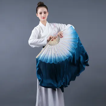 Silk Fänn Abanicos De Mano Hiina Klassikalise Rahvatantsu Fänn Täiskasvanud Pikenenud Yangko Tantsu Fänn Etendus Silk Fännid