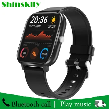 Smart Watch Mehed Kohandatud Dial Bluetooth Kõne Sport Fitness Käevõru IP67 Waterproo Music Control Full Touch Watch Smartwatch Naised