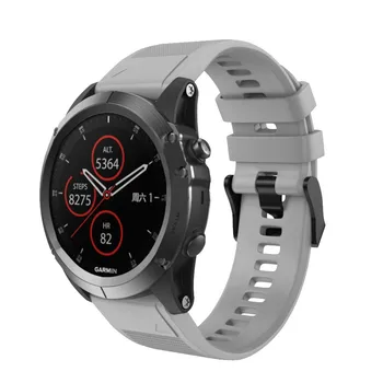 Smartband Klassika Silikageel Asendamine Quick Release Easy Fit Käepaela Garmin Fenix 5X Pluss Sport Watch Dropship 18DEC25