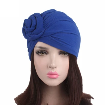 Solid Color India Turban Kapoti Araabia Wrap Pea Sall Hijab Müts Moslemi headdress Naiste Sisemine Hijab Mütsid Valmis Kandma