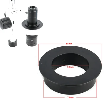 Stereo Mikroskoop 76mm, et 50mm Ringi Adapter 300X 180X C mount Objektiivi Video Mikroskoobi Kaamera 76mm seadistusmehhanism