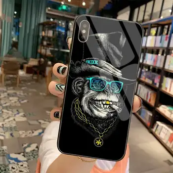 Stiilne orangutang ahv Telefoni Juhul Karastatud Klaas iPhone 11 Pro XR, XS MAX 8 X 7 6S 6 Plus SE 2020. aasta otsus kohtuasjas