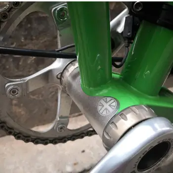 TWTOPSE Bike Kaitsevarustus Brompton Kokkuklapitavad Jalgratta keskjooksu Alumiinium Protector Valvur, Kaitsja Pad Tarvik