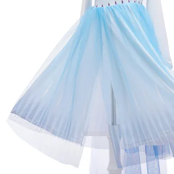 Tüdrukud Dress Cosplay Elsa Printsess Kleit Lapsed Elegantne Kleidid Tüdrukute Pits Karneval Pool Kleit Laste Rõivad 8 9 10 12 Aasta