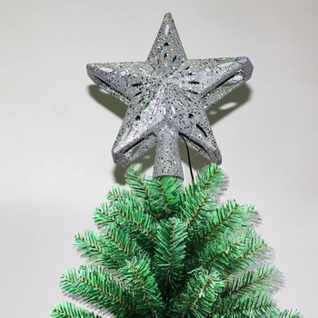 USA/EU/UK Plug jõuluehe Kaunistused Xmas Tree Top LED Projektsioon Lamp Lumehelves Muster Öö Valguses Decor Rekvisiidid