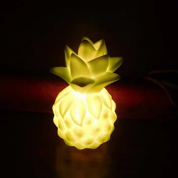 Uudne LED Night Light Apple Ananassi Nightlight Kaasaskantav laualamp Silikoon Öö Lamp, Beebi, Laps Loominguline Kingitus Magamistuba Decor