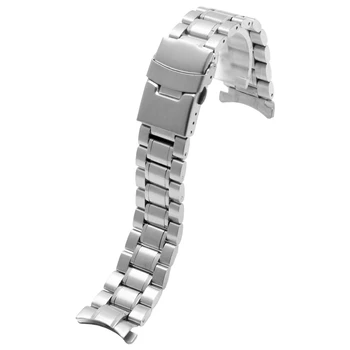 Uus Roostevaba terasest watchband 18mm 20 mm 22 mm 24 mm kõrge kvaliteediga vaadata rihm Üldine stiil meeste ja naiste vaata käevõru