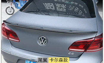 Volkswagen VW CC Spoiler 2009-2018Car Saba Tiib Teenetemärgi Must süsinikkiust Tagumine Spoiler Pagasiruumi