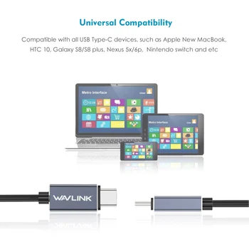 Wavlnik 5Gbps USB-C Tüüpi) ja usb type c kaabel, Kiire Laadimine Andmete Liik-C Kaabel USBC USB-C Mobiilne Telefon, Kaabel MacBook xiaomi