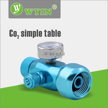 WYIN CO2 Lihtne Tabel Taime Tankid Aquarium Regulaator CO2 Cyclinder rõhu näidik näidik