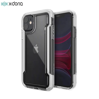 X-Doria Riigikaitse Selge, iPhone 11 Juhul - Sõjalise Klassi Tilk Kaitse, Shock Protection, Selge Protective Case Apple iPhone