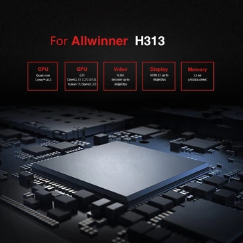 X96 S400 Smart TV Stick 10 Allwinner 4K Media Player 10.0 TV Box Quad Core 2.4 G