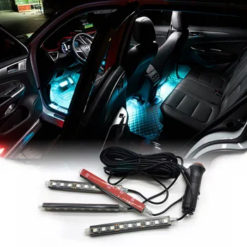 1 valige auto LED valgusega Kaunistamiseks valgustus lamp Audi A3 A4 B6 B8 B5 A6 C5 C6 TT Q7 Q5 Q3 A5 A8 A7 A1 R8 8P 8L 8V R8 PP