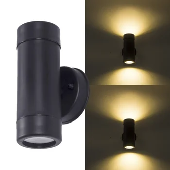 10W üles alla LED Seina Lamp IP65 Veekindel Indoor Outdoor must seinavalgusti köök, vannituba, magamistuba teenetemärgi valgustus