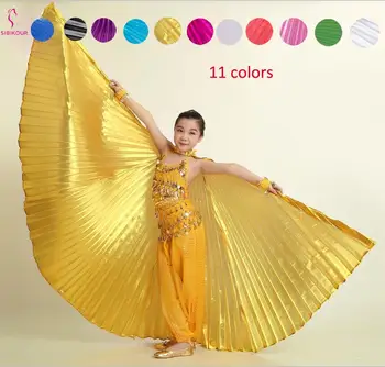 11 Värvi Kõhutants Tiivad Isis Tiivad Bollywood Oriental Egiptus Egiptuse Tiivad Kostüüm Pulgad Kott Lapsed Lapsed Täiskasvanud