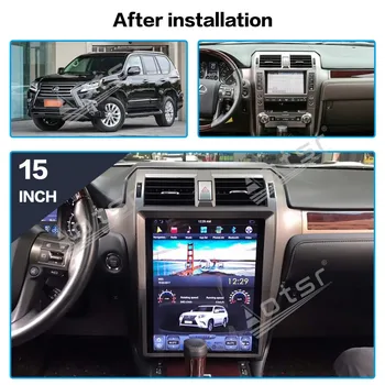 128G Jaoks Lexus GX400 GX460 Android Raadio-magnetofon 2010-2016 Auto Multimeedia Mängija, Stereo pea ühik Tesla GPS Navi Autoradio