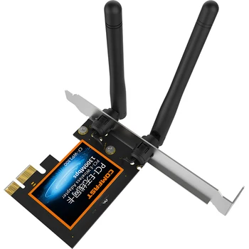 1300Mbps Wireless-AC RTL8822 PCI Express, PCi-e Töölauale WiFi Adapter 802.11 b/g/n PCI Gigabit Traadita Võrgu Kaart Win7 8 10
