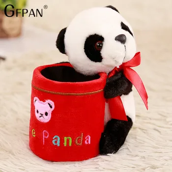 15cm 1tk Uus Cartoon Panda Palus Pliiats Vaas Armas Anime, joonis -, Plüüš-Mänguasi, Pese Pott Loominguline Kingitus Brinquedos Lapsed Lapsed