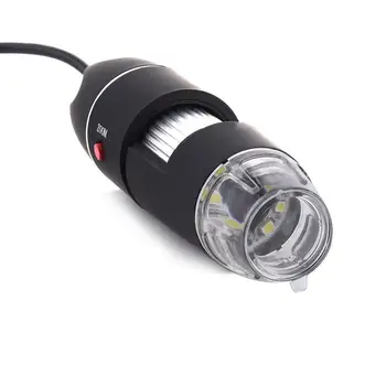 1TK Kaasaskantav USB Digitaalse Elektroonilise Mikroskoobi 500 X 1000X 8 LED Endoscope Kaamera Must Stereo Microscopio Luup