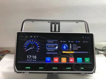 2 Din Auto Raadio HD Autoradio Multimeedia Mängija Toyota Land Cruiser Prado 150 2017-2018 Auto DVD Mängija GPS Navigeerimine