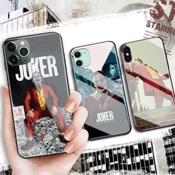 2019 film Joker Joaquin Phoenix klaas telefoni juhul katta pehmest silikoonist case for iphone 6 6s 7 8 plus X-XR, XS Max 11 pro max
