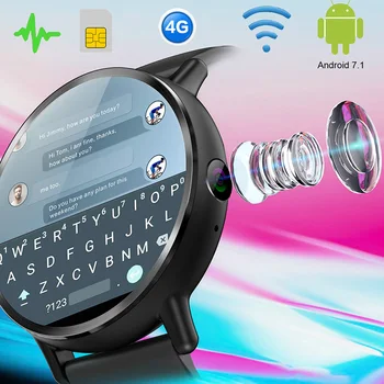 2020. aasta Uus 4G Smart Vaata Telefoni Sim-Kaardi 8MP Kaamera, WIFI, GPS Suur Suur Ekraan Smart Vaadata Andriod 7.1 Koos Kõne Funktsioon