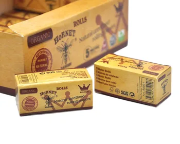 24 Rullides/Box Maitse Paber Looduslik Paber 44mm Kaasaskantav Maitsetu Koonus Kujuga Paberid