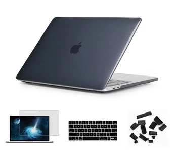 4in1 Matt Kummeeritud Raske Juhtumi Hõlmama Naha Komplekt Apple Macbook Pro/Air/Võrkkest 11 12 13 15