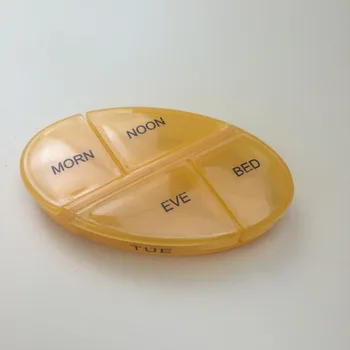 7 Päeva Pill Korraldaja Pro Hoiukarpi Kompaktne Korraldada Mini Pillid Ladustamise Kasti Mugav Meditsiin Storage Box Pro Pill