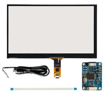 7 tolline 1024*600 HDMI Screen LCD Display+touch mahtuvuslik ekraanil koos juhiga Pardal Jälgida Vaarika Pi Banaan/Oranž Pi