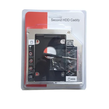 9.5 MM 2. HD HDD SSD kõvaketas Caddy Lenovo IdeaPad B50-80 B51-30 B51-80 N50-45 N50-70 N50-80(Kingitus Optiline seade bezel)