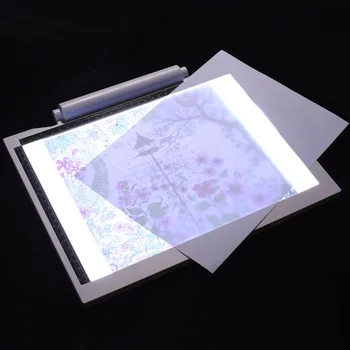 A4 Drawing Tablet Digitaalse Graafika Pad USB LED Light Box Jälgimise Koopia Pardal Elektroonilise Kunst Graafika Maalikunst Kirjutamine Tabel
