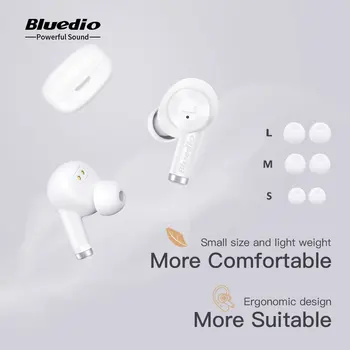 Algne Bluedio Ei TWS Traadita Kõrvaklapid 5.0 Bluetooth Peakomplekt Veekindel ANC Mikrofon Sport Earbuds VS Bluedio Osakeste