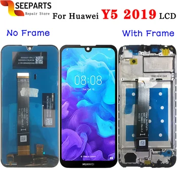Algne LCD Ekraan Huawei Y5 2019 LCD Digitizer Assamblee AMN-LX9 AMN-LX1 AMN-LX2 AMN-LX3 Varuosade Au 8S LCD