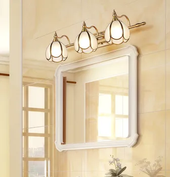 Ameerika peegel esitulede retro multi-head mirror lamp vannituba valguse pronks kapis tuled seina lamp LED meik lamp CL0420