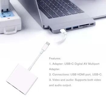 Apple USB-C Digital AV Multiport Adapter USB-C Digital Accessories