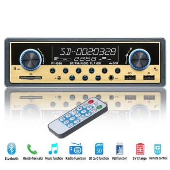 Autoradio Auto Raadio Coche Bluetooth-FM-Stereo-Audio-MP3, Aux-Autostereo Raadiod Para Auto Elektroonika-1 din Auto Multimeedia Mängija